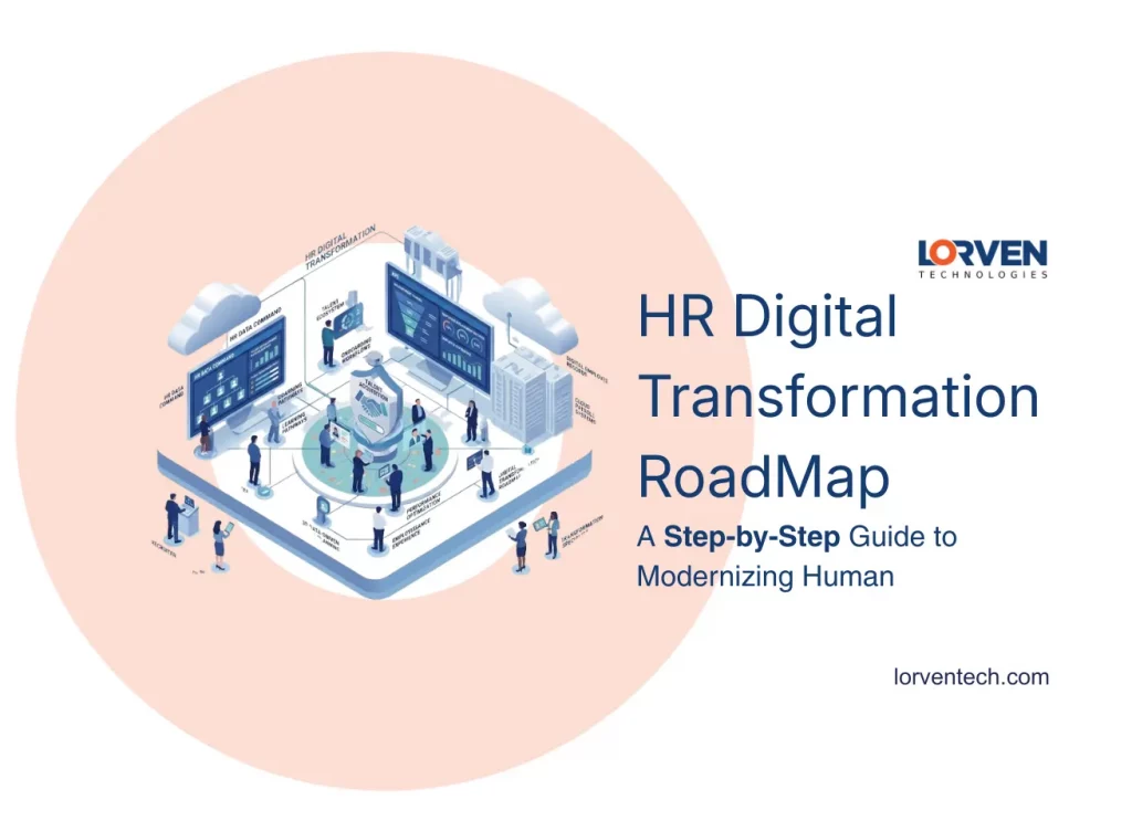 HR digital transformation using AI, cloud technology, analytics, and automation to modernize human resource management.